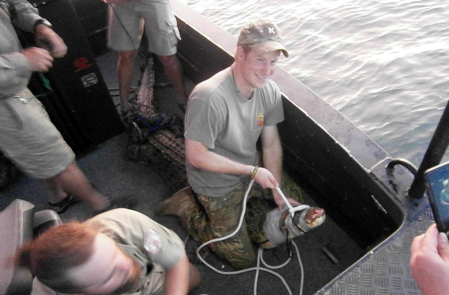 Prince Harry and the crocodile Prince Harry and the crocodile